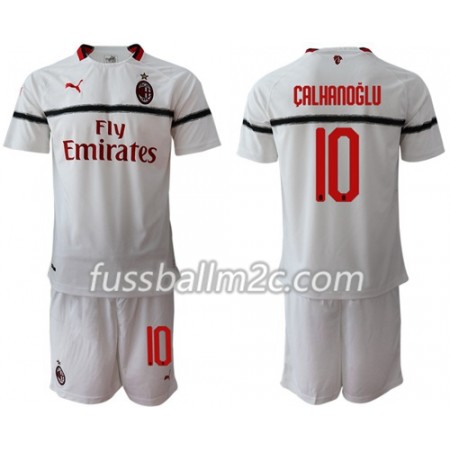 Fußballtrikots AC Mailand Calhanoglu 10 Kinder Auswärts Trikotsatz 2018-2019 Fußballtrikots AC Mailand Calhanoglu 10 Kinder Auswärts Trikotsatz 2018-2019